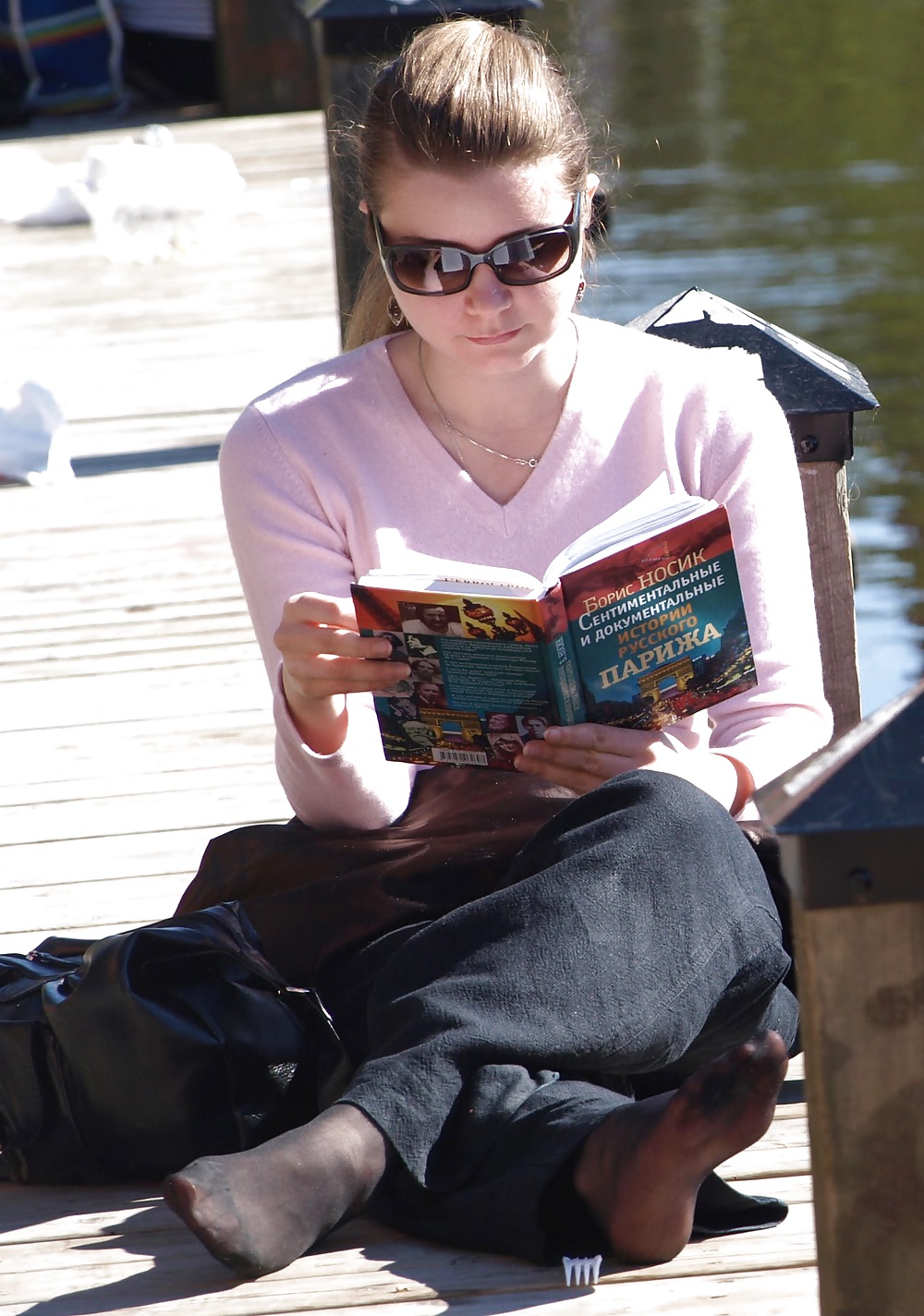 Nylon under Hose - porn pictures