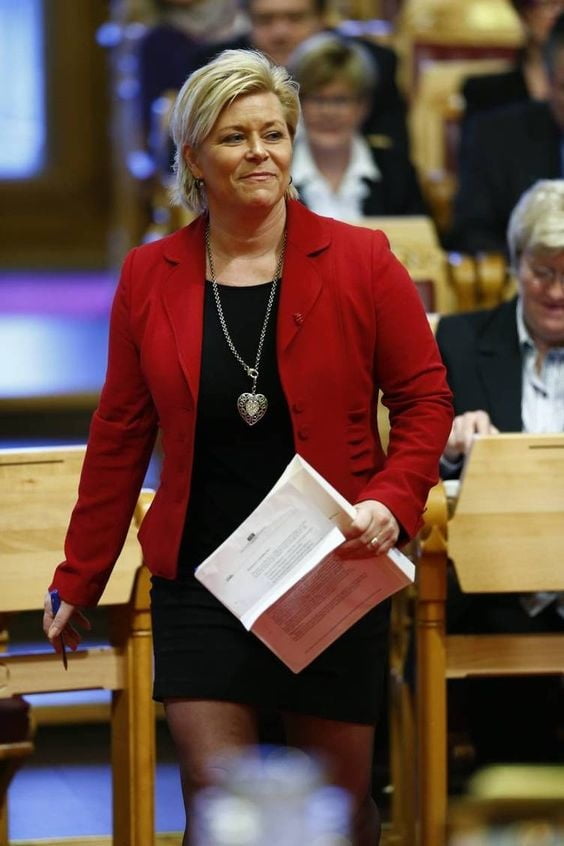 Norwegian Politician Siv Jensen - 129 Photos 