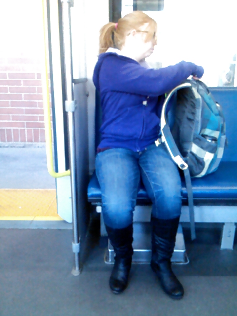 Voyeur - lovely ladies of public transit porn pictures