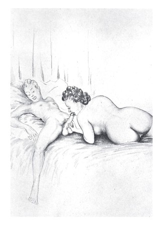 Blowjob Vintage Porn Drawings - Cocksucking porn drawings - 29 Pics | xHamster