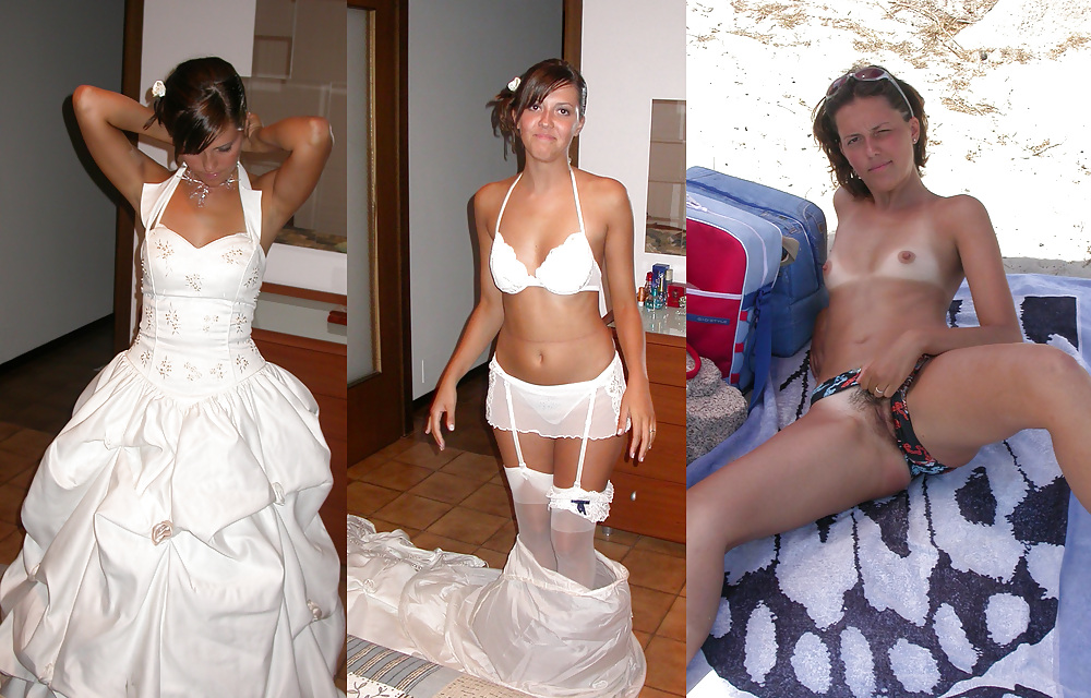 Real Amateur Brides - Dressed & Undressed 7 porn pictures